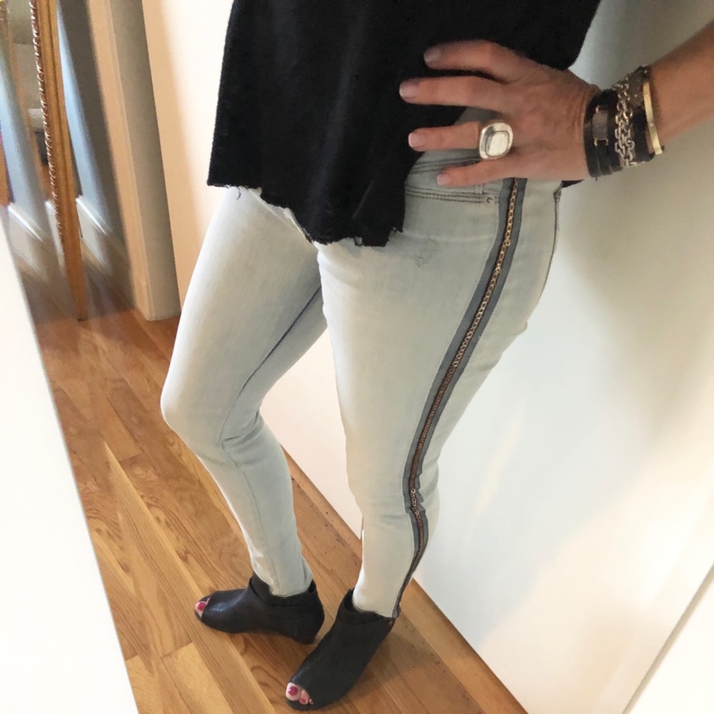 Hudson Luna Super Skinny Crop Jeans